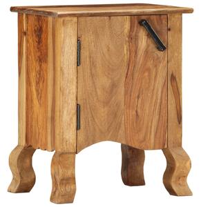 Noční stolek Dless - masivní sheeshamové dřevo | 40x30x50 cm