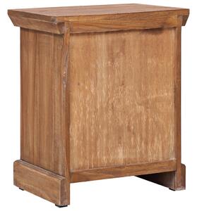 Noční stolek Goden - masivní teak | 40x30x50 cm