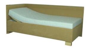 Nábytek Pyramida postel Dominik s polohovacím lamelovým roštem s matrací: bez matrace