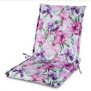 Zahradní podsedák na židli s opěrkou FLOWERS III. 45x45x90 cm Mybesthome
