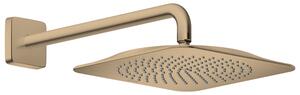 AXOR Citterio C - Hlavová sprcha 270/270 1jet se sprchovým ramenem, kartáčovaný bronz 28790140