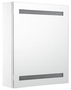 LED koupelnová skříňka se zrcadlem 50 x 13,5 x 60 cm