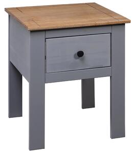 Noční stolek Krissy - šedý | 46x40x57 cm