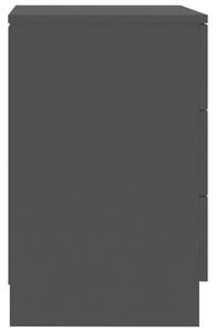 Noční stolek Como - černý | 38x35x56 cm
