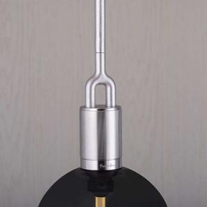 Buster+Punch - Forked Globe Závěsné Světlo Dim. Medium Smoked/SteelBuster+Punch - Lampemesteren