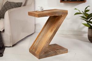 Příruční stolek IRONIC - přírodní