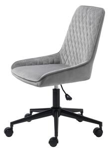 Šedá pracovní židle Unique Furniture Milton