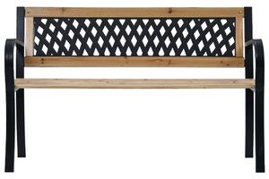 Zahradní lavice 120 cm dřevo