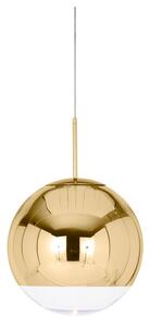 Tom Dixon - Mirror Ball 40 LED Závěsné Světlo Gold - Lampemesteren