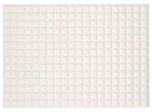 Zátěžová deka světle krémová 140 x 200 cm 6 kg textil