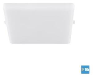 AGILO podhledové svítidlo LED 8W 560lm 4000K 9,3cm hranaté IP65, bílé