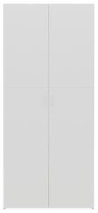 Botník Orphans - bílý a dub sonoma | 80x35,5x180 cm