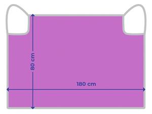 Růžová rychleschnoucí zavinovací osuška z mikrovlákna 80x180 cm – Maximex