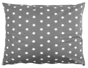 Povlak na polštář Stars šedá, 70 x 80 cm