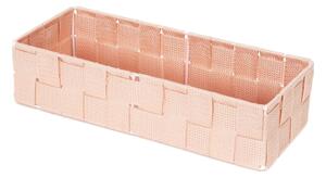 Růžový koupelnový organizér Compactor Stan, 30 x 12 cm