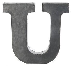 Plechové písmeno U - 5,5 cm