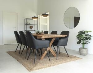House Nordic Jídelní stůl Murcia (Jídelní stůl z recyklovaného teaku\n200x90xh75cm)