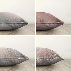 Sada 4 povlaků na polštáře Minimalist Cushion Covers Glitters, 55 x 55 cm