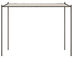Altán taupe 3 x 3 m 180 g/m² hliník a ocel