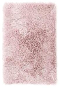 AmeliaHome Kožešina Dokka růžová, 60 x 90 cm