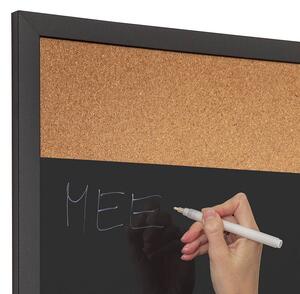 Combi Board blackboard / korek 45 × 60 cm, černá