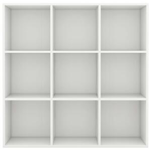 Knihovna Callum - bílá | 98x30x98 cm