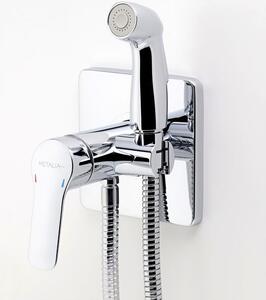 Novaservis Metalia 54 Podomítková baterie s bidetovou sprškou, chrom 54211,0