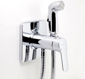 Novaservis Metalia 54 Podomítková baterie s bidetovou sprškou, chrom 54211,0