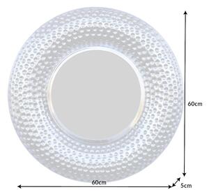 Nástěnné zrcadlo Alijah 60 cm stříbrné