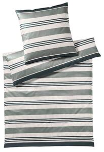 POVLEČENÍ, makosatén, šedá, zelená, 135/200 cm Yes for bed - Online Only povlečení, Online Only