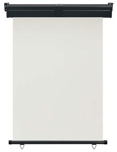 Balkonová zástěna 125 x 250 cm krémová
