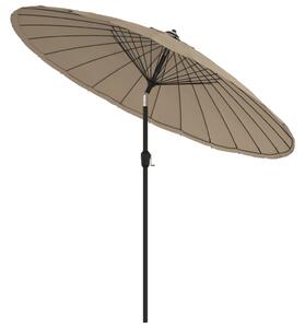 Zahradní slunečník s hliníkovou tyčí 270 cm taupe