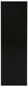 Knihovna Bieber - černá | 98x30x98 cm