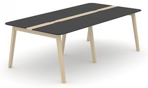 NARBUTAS - Jednací stůl NOVA WOOD HPL 240 x 120 cm