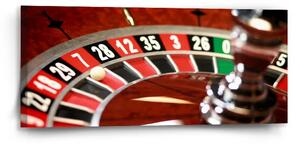 Sablio Obraz Ruleta - 110x50 cm