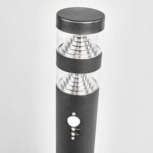 Lindby - Lanea LED Zahradní Lampa w/Sensor Black/ClearLindby - Lampemesteren
