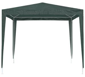 Profesionální party stan 2,5 x 2,5 m zelený 90 g/m²