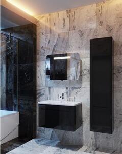 Kingsbath Carina Black 100 koupelnová skříňka s umyvadlem
