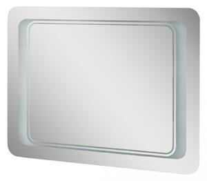 Kingsbath Duet 90x60 koupelnové zrcadlo s LED podsvícením