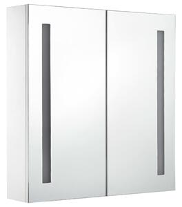 LED koupelnová skříňka se zrcadlem 60 x 14 x 62 cm