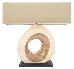 Stolní lampa ORGANIC 80 cm - přírodní
