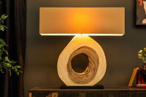 Stolní lampa ORGANIC 80 cm - přírodní