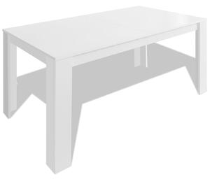 Jídelní stůl 140x80x75 cm bílý