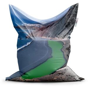 Sablio Sedací vak Classic Černé pobřeží - 150x100 cm
