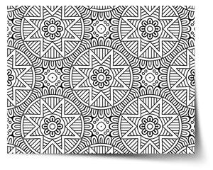 Sablio Plakát Hvězdy mehendi - 60x40 cm
