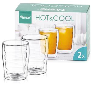 Termo sklenice Wave Hot&Cool 200 ml, 2 ks