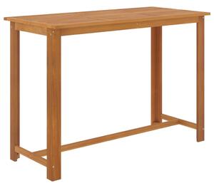 7dílný zahradní barový set šedý