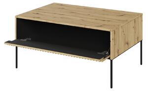 Konferenční stolek TREND dub artisan/černá