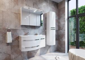 Kingsbath Vanessa White 110 koupelnová skříňka s umyvadlem Orientace: Levá