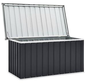 Zahradní úložný box antracitový 129 x 67 x 65 cm